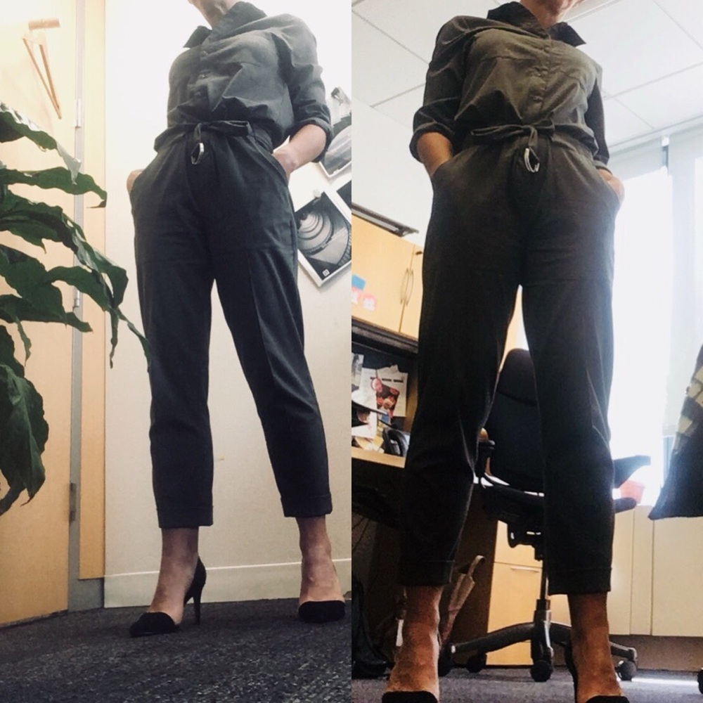Zara Grey Jumpsuit